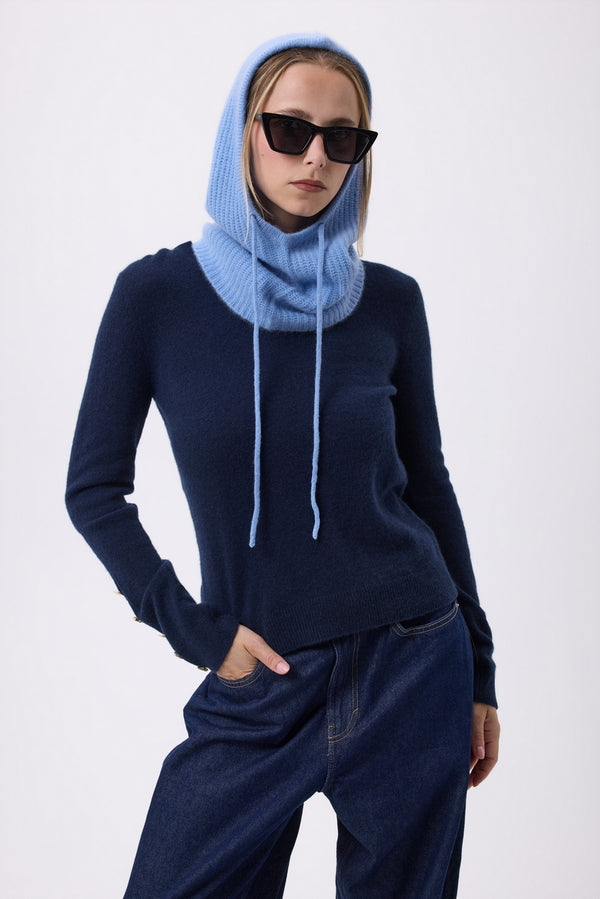 Cagoule Unisexe Tessa - Bleu Ciel - Mixte
