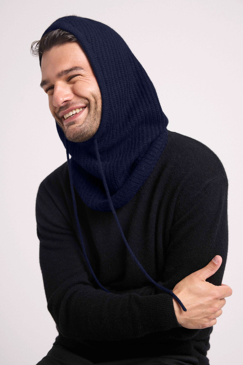 Tessa Unisex Balaclava - Navy Blue