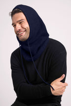 Tessa Unisex Balaclava - Navy Blue