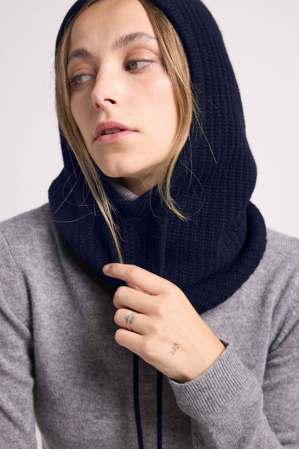 Tessa Unisex Balaclava - Navy Blue