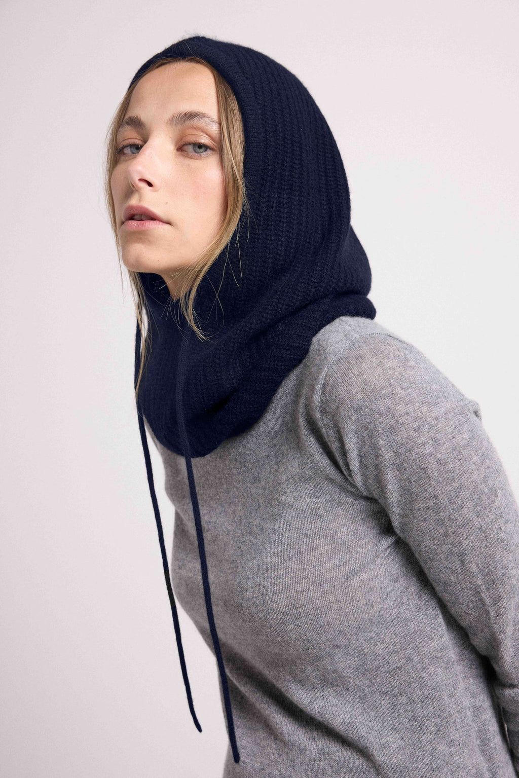 Tessa Unisex Balaclava - Navy Blue