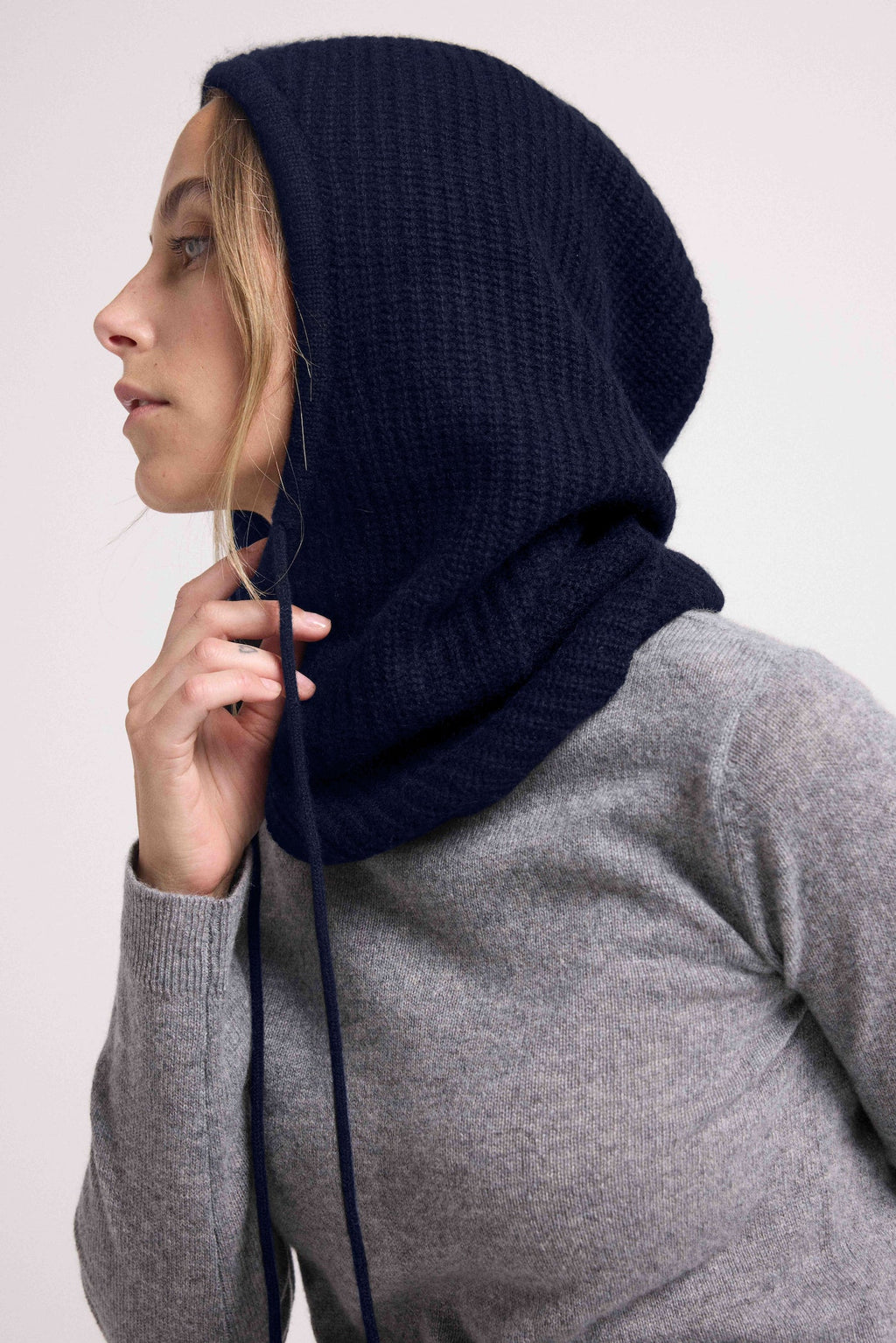 Tessa Unisex Balaclava - Navy Blue