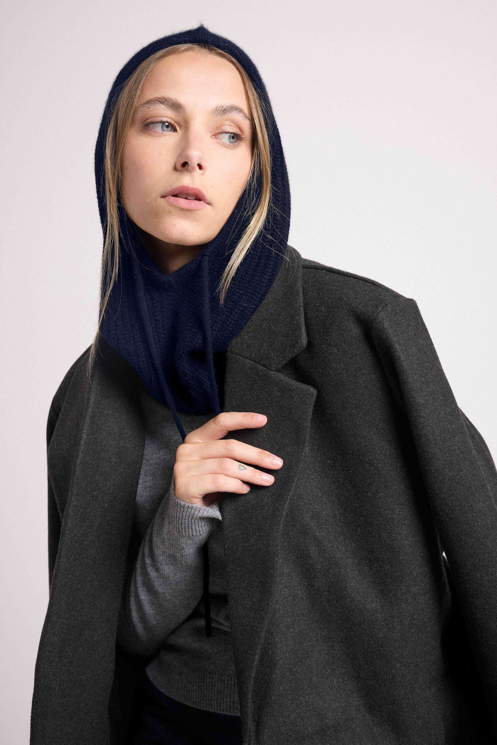 Tessa Unisex Balaclava - Navy Blue