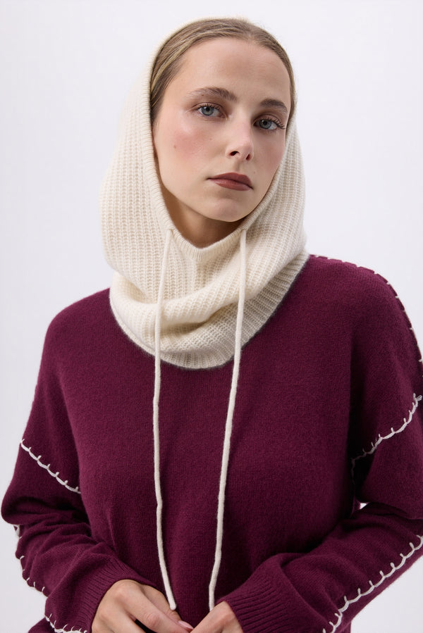 Cagoule Unisexe Tessa - Blanc - Mixte