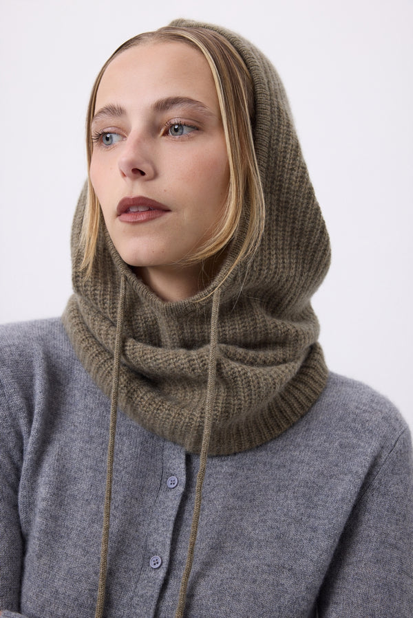 Cagoule Unisexe Tessa - Vert Khaki - Mixte