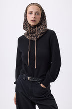 Cagoule Print Leopard Tessa - Leopard Beige - Femme