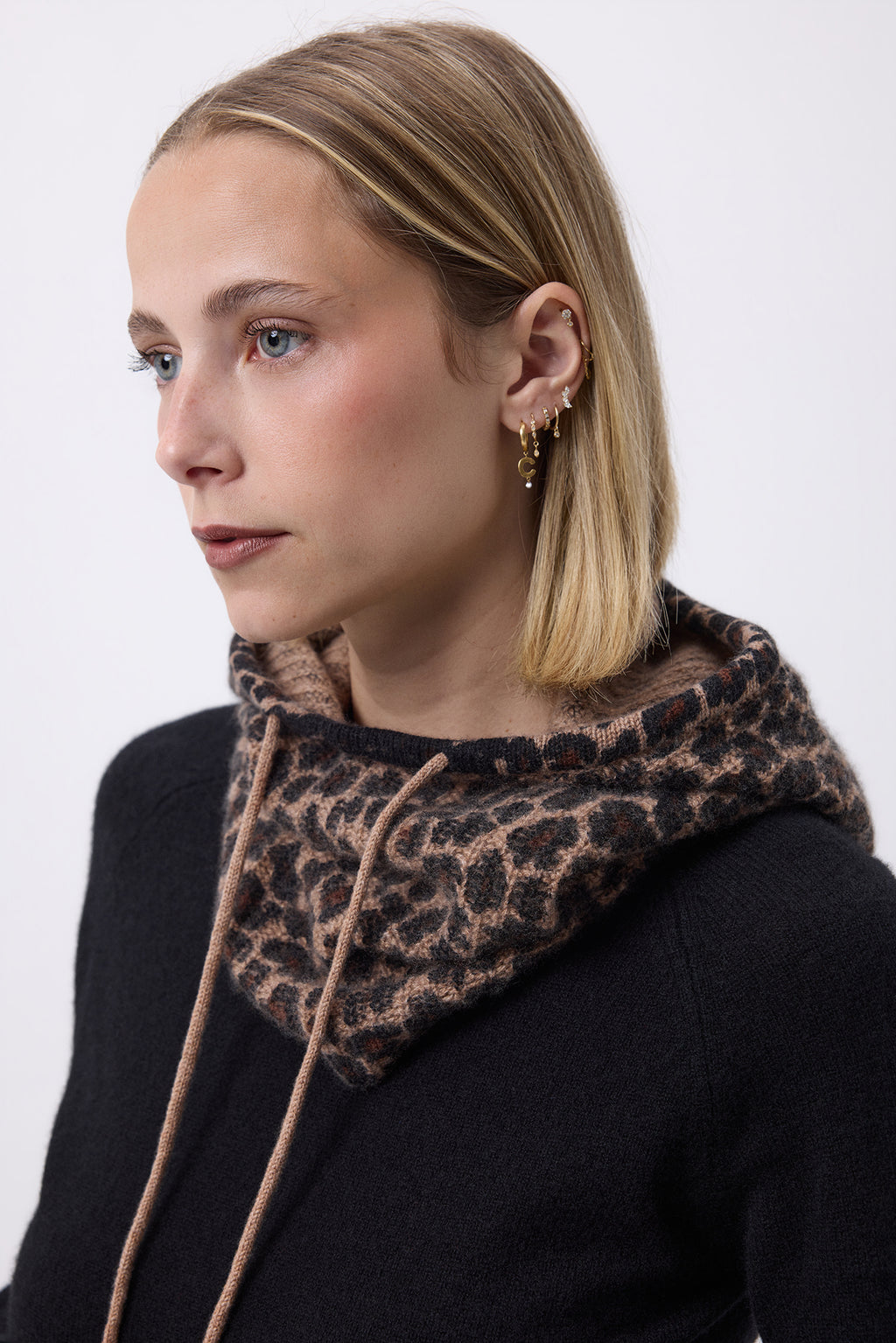 Cagoule Print Leopard Tessa - Leopard Beige - Femme