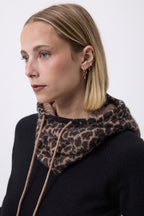 Cagoule Print Leopard Tessa - Leopard Beige - Femme