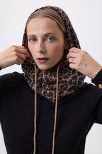 Cagoule Print Leopard Tessa - Leopard Beige - Femme