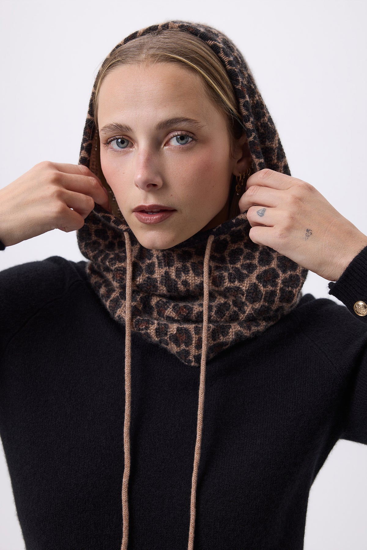 Cagoule Print Leopard Tessa - Leopard Beige - Femme