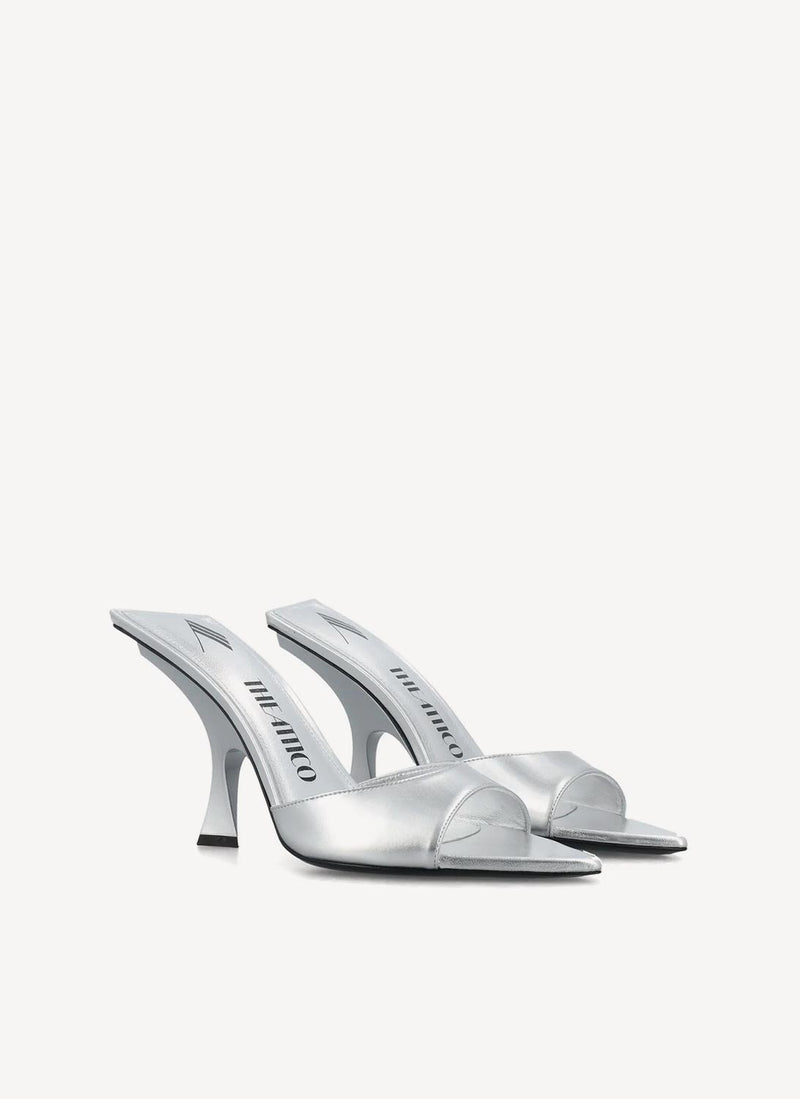 The Attico - Mules - Silver - Femme