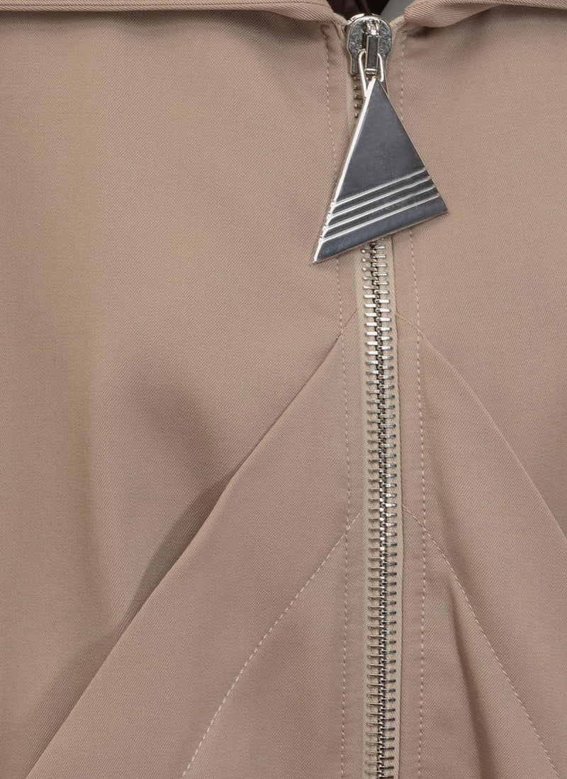 The Attico - Bomber - Beige - Femme