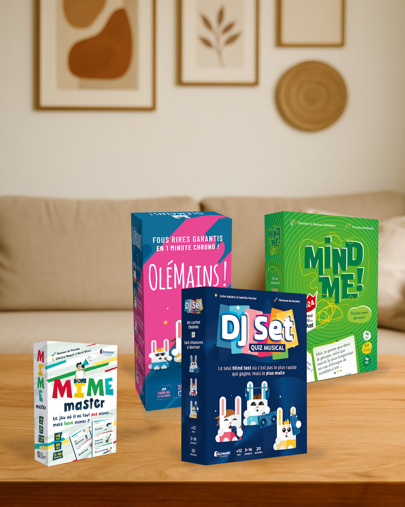 Pack la totale - Olémains, Mind Me, Mime Master et DJ Set
