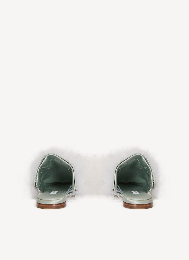 The Sleeper - Mules - Light Green - Femme