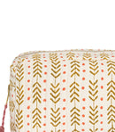 Thea Quilted Pencil Case - Olive