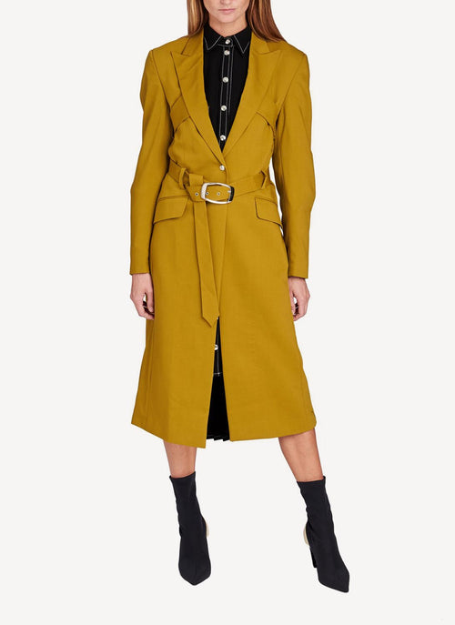 Thebe Magugu - Manteau - Yellow - Femme