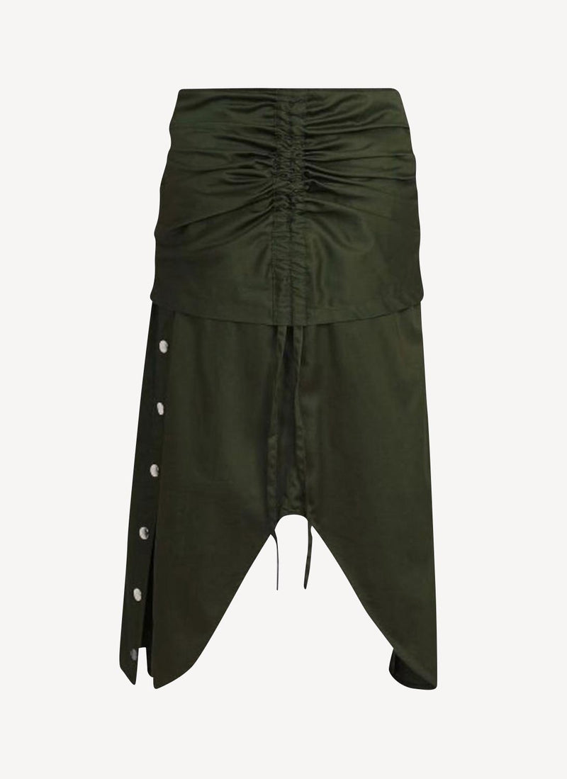 Thebe Magugu - Jupe - Dark Green - Femme