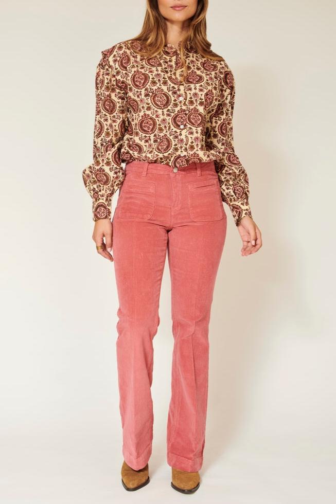 Pantalón The Carolina Corduroy - Caqui