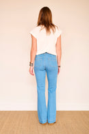 Jean The Farrah Manhattan - Bleu - Venice Wash