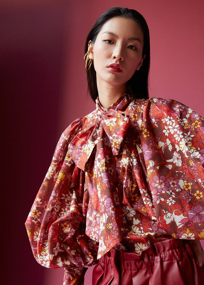 Blouse Celeste - Prune - Femme