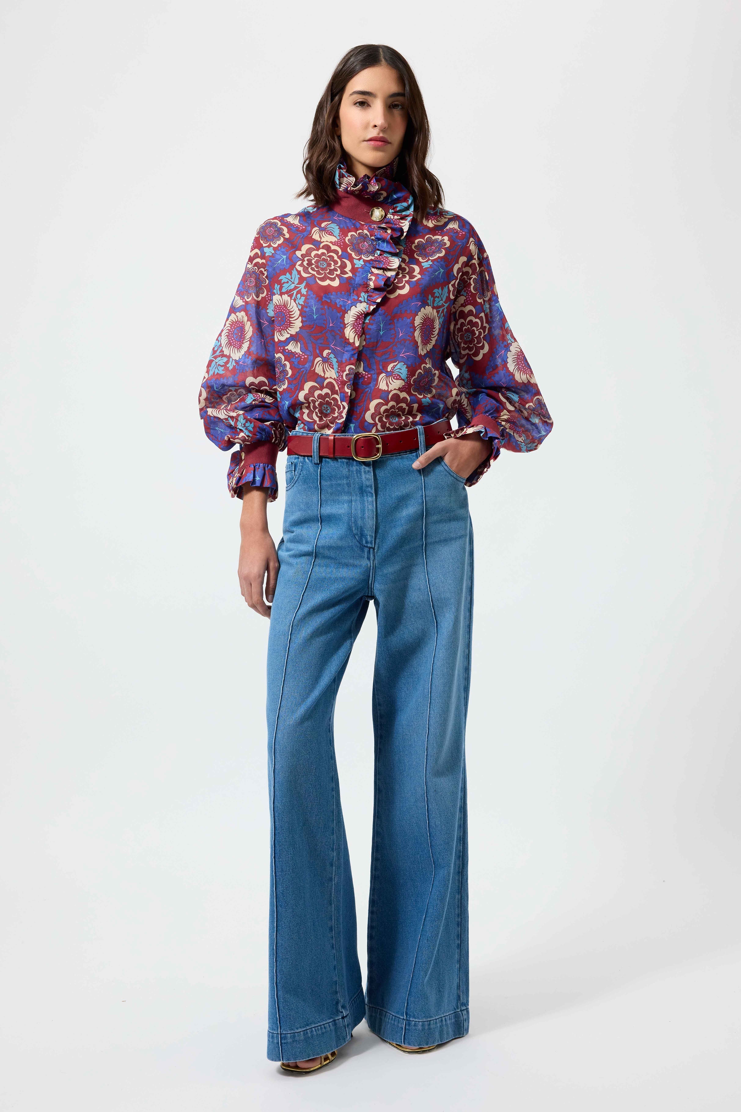 Chemise Ezra Lila