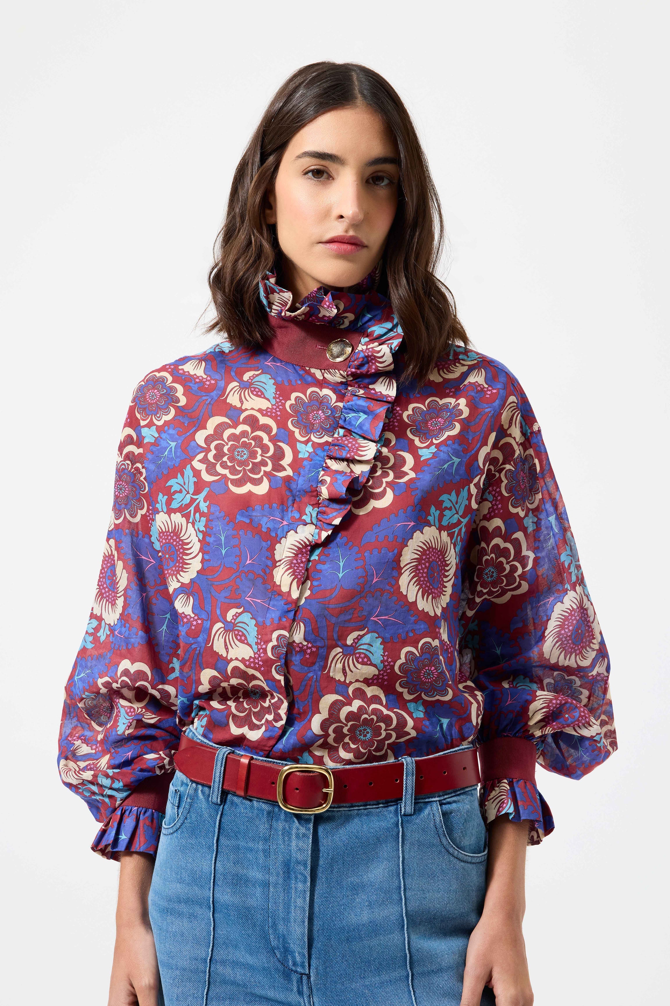 Chemise Ezra Lila