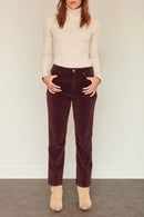 Pantalon The Linda Soft Corduroy - Purple