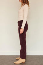Pantalón The Linda Soft Corduroy - Purple
