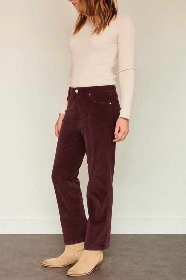 Pantalon The Linda Soft Corduroy - Purple