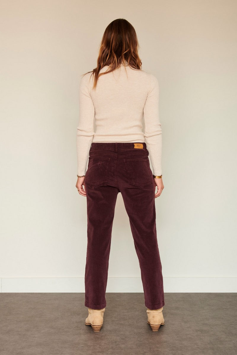 Pantalon The Linda Soft Corduroy - Purple