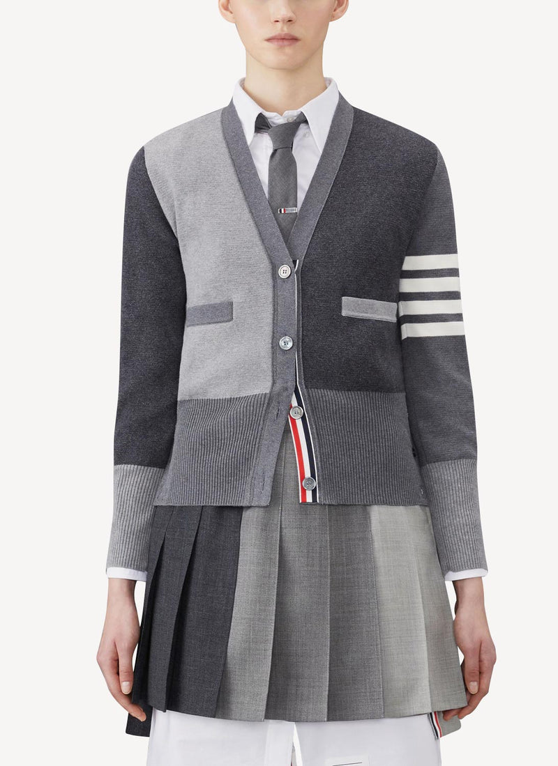 Thom Browne - Cardigan - Grey - Femme