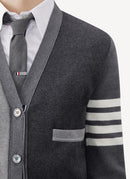 Thom Browne - Cardigan - Grey - Femme