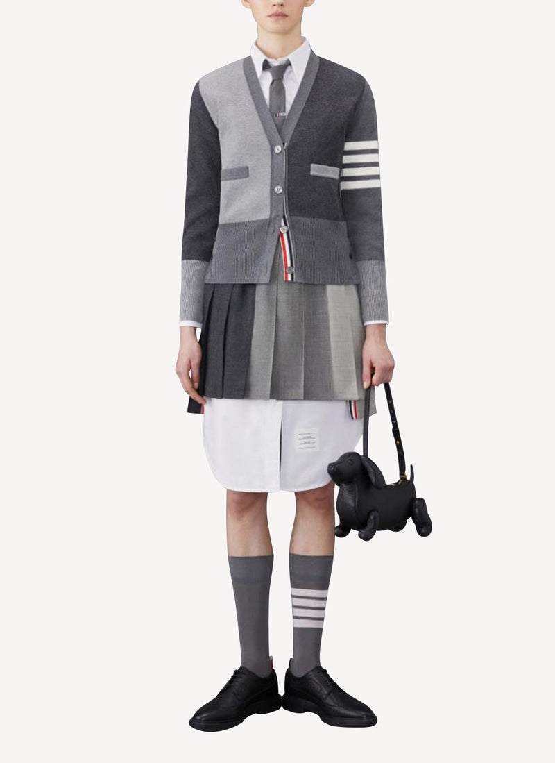 Thom Browne - Cardigan - Grey - Femme