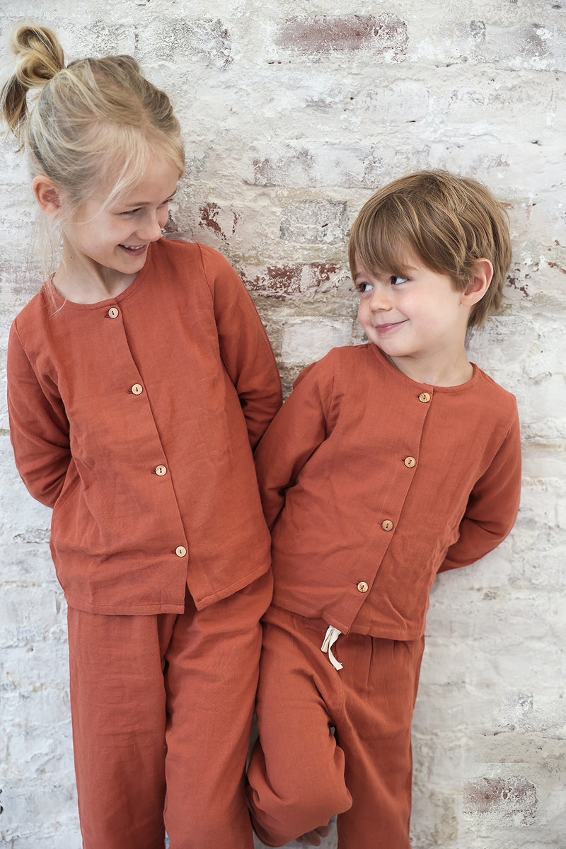 Thomas Le Pyjama - Terracotta