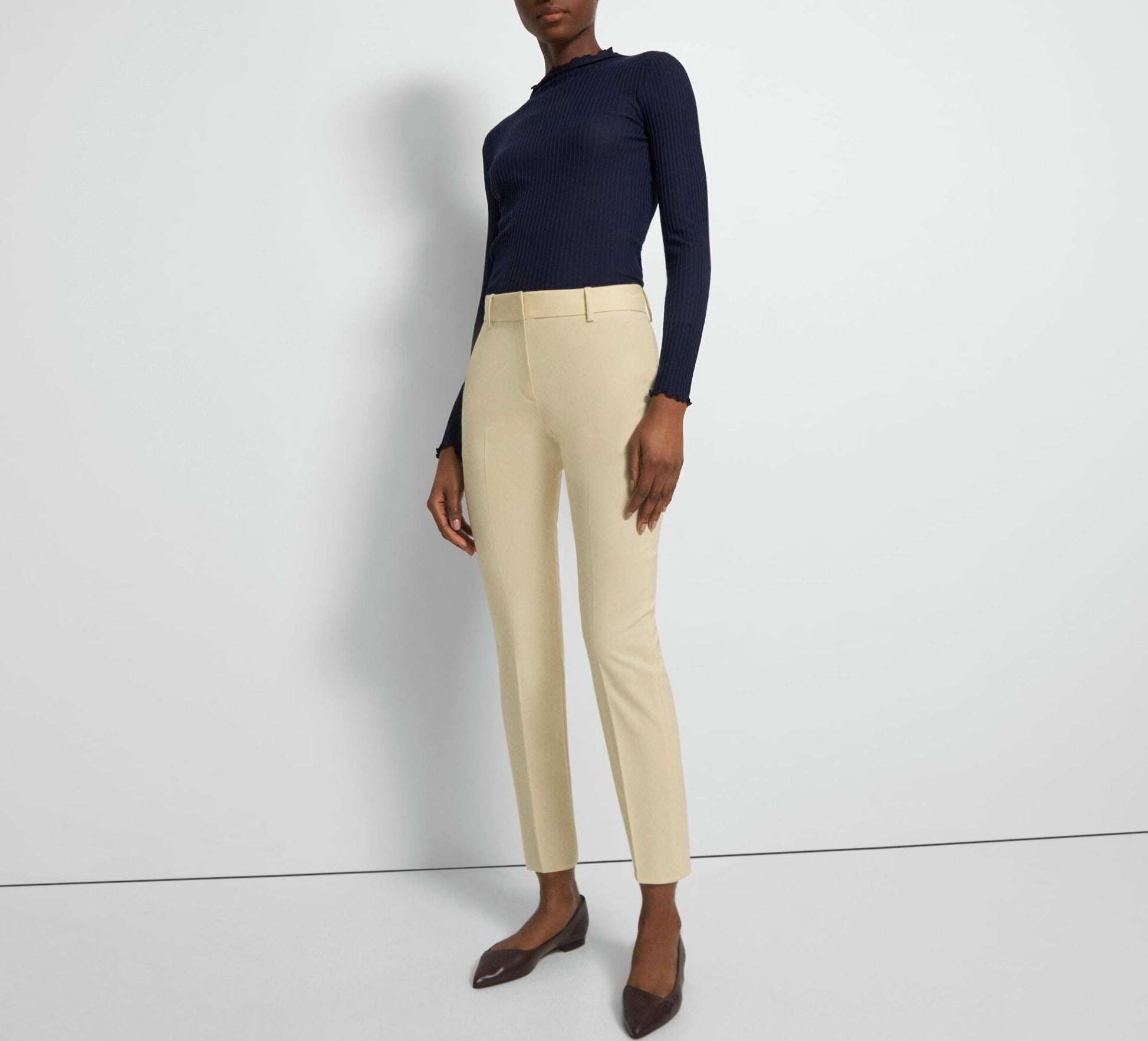 Theory NYC - Pants - Treeca 2 - Butter Yellow