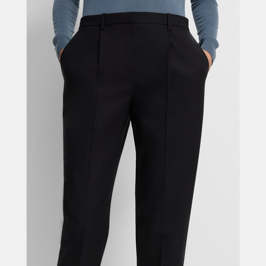 Theory NYC - Pants - Pleat Treeca - Black