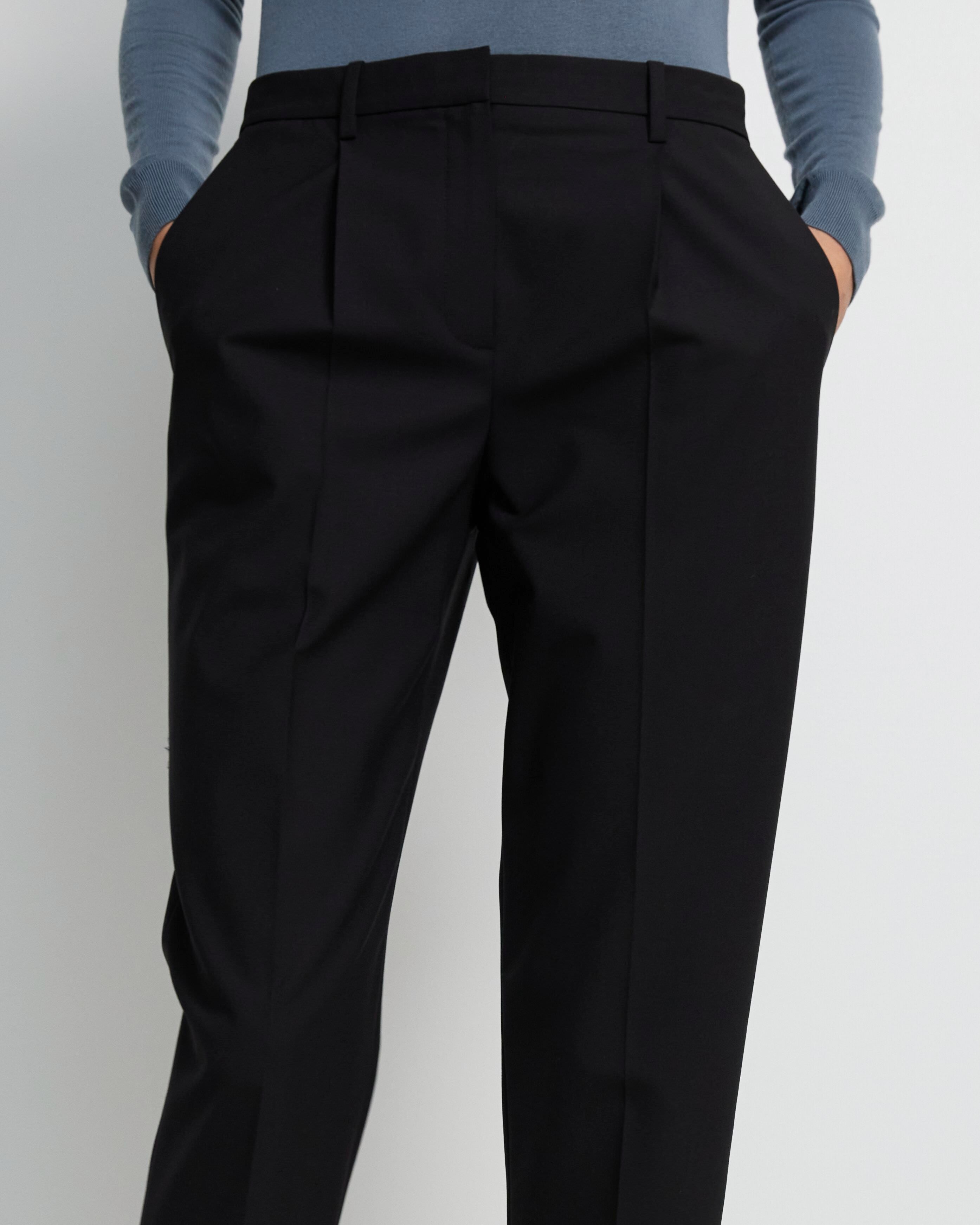 Theory NYC - Pants - Pleat Treeca - Black