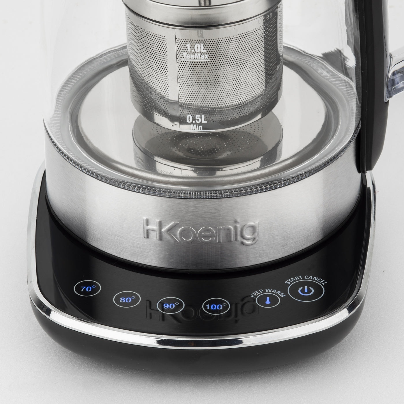 Tea Infuser Kettle - Transparent