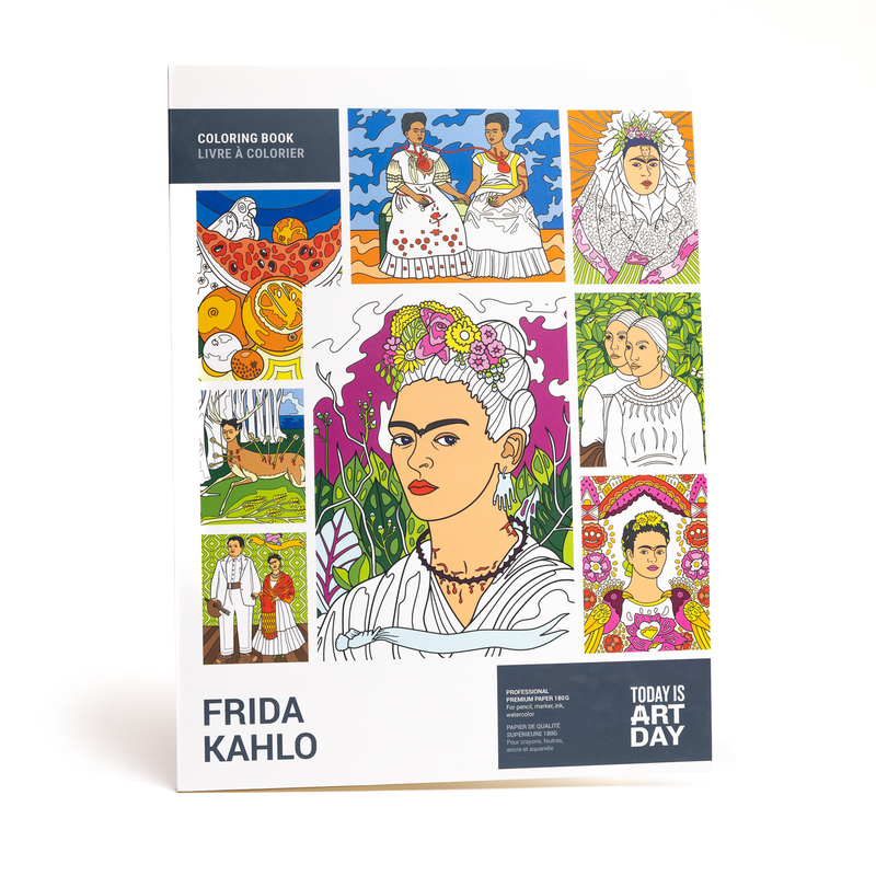 Frida Kahlo - Livre De Coloriage
