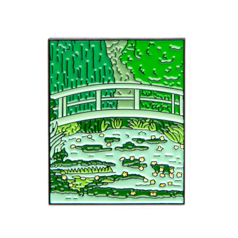 Nenúfares y puente japonés - Pin