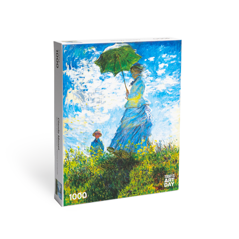 Mujer con paraguas - Monet - Puzzle