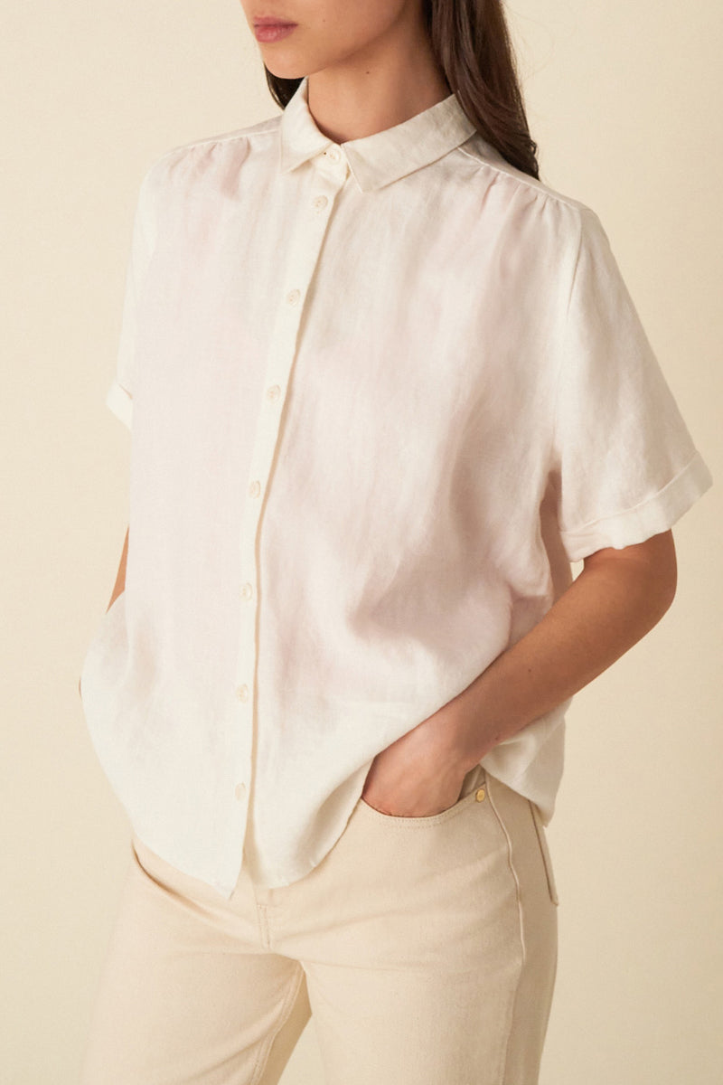 Tibby Shirt - Ecru