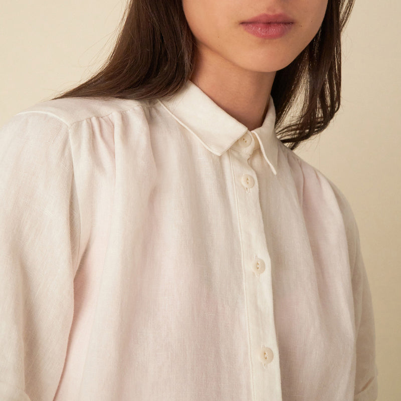 Tibby Shirt - Ecru