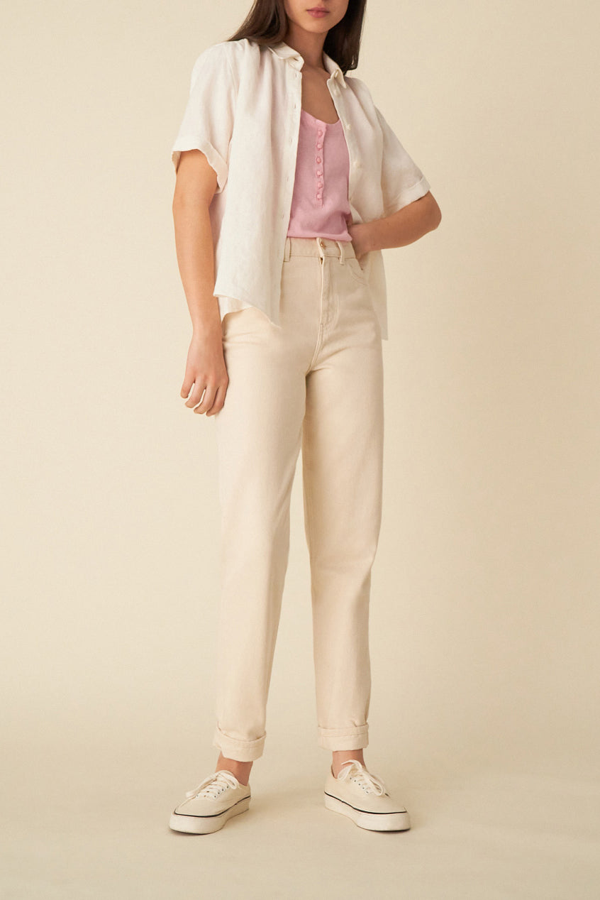 Tibby Shirt - Ecru