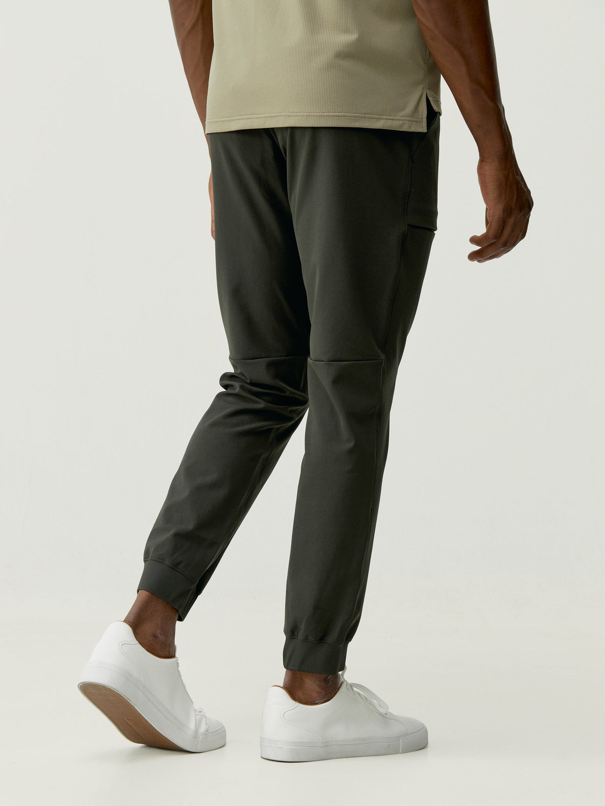 Joggingbroek Tiber - Diep Kaki - Heren
