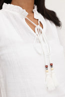 Blouse Tichka - Blanc