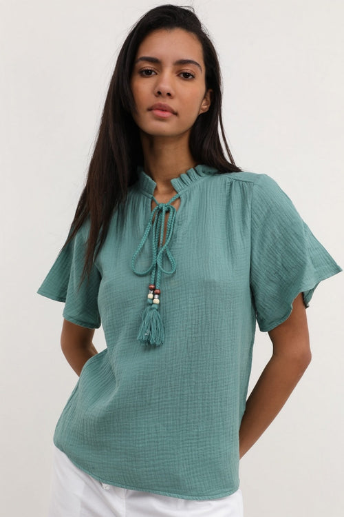 Blouse Tichka - Vert