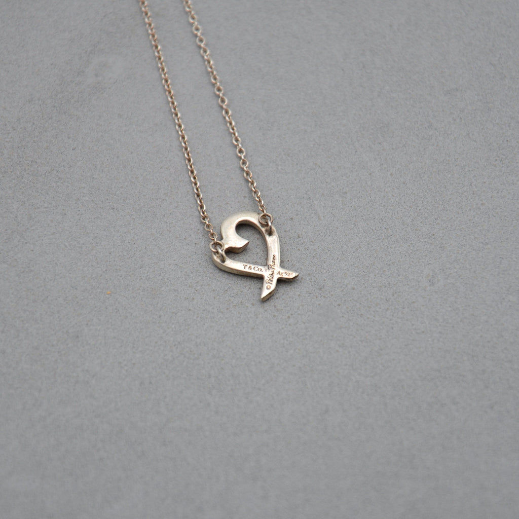 Tiffany & Co. Paloma Picasso Loving Heart Necklace