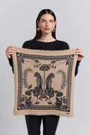 Echarpe Bandana Tiger - Ecoland Beige & Noir - Mixte