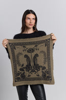 Echarpe Bandana Tiger - Ledburry Khaki & Noir - Mixte